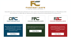 Desktop Screenshot of fantasycafe.com